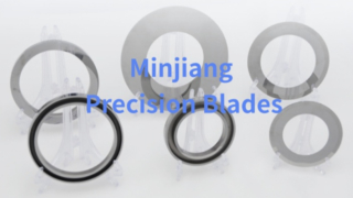 Série de produits en carbure cémenté Minjiang : lames de refendage de batterie